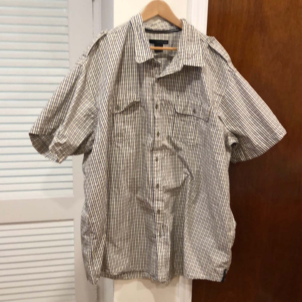 Calvin Klein 3X short sleeve button down.